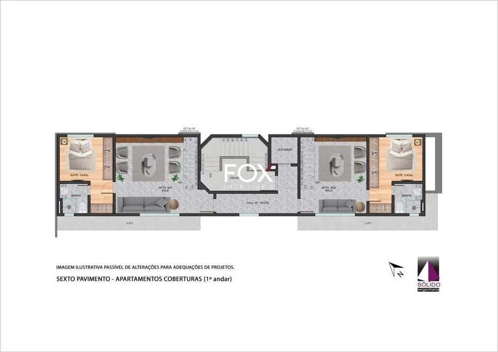 Apartamento, 2 quartos, 69 m² - Foto 9