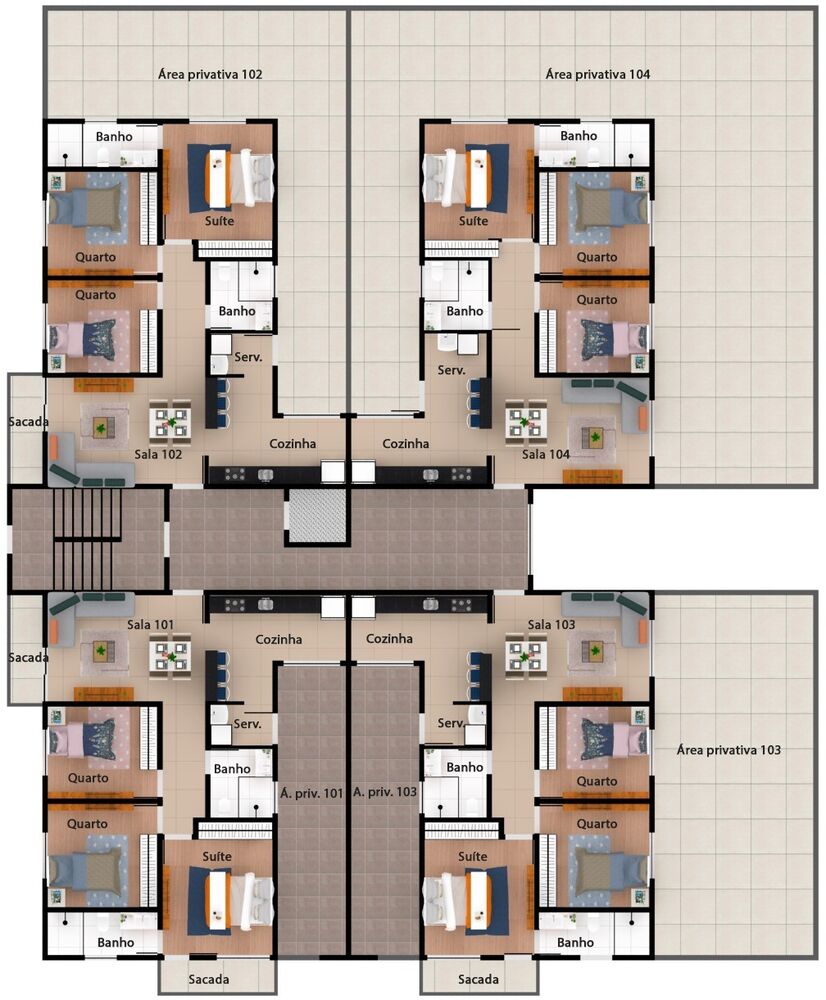 Cobertura à venda com 3 quartos, 119m² - Foto 3