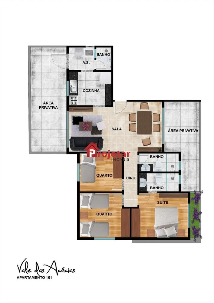 Apartamento, 3 quartos, 115 m² - Foto 12