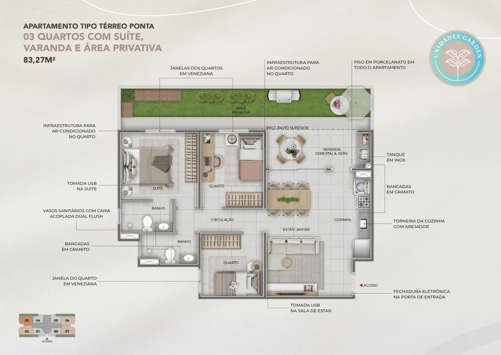 Apartamento, 3 quartos, 65 m² - Foto 10