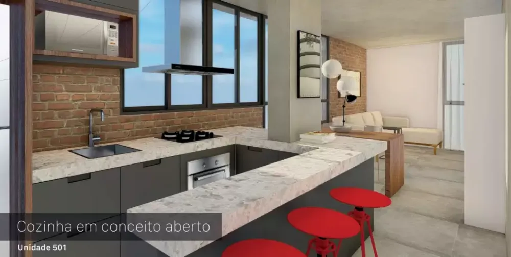 Apartamento, 1 quarto, 35 m² - Foto 4