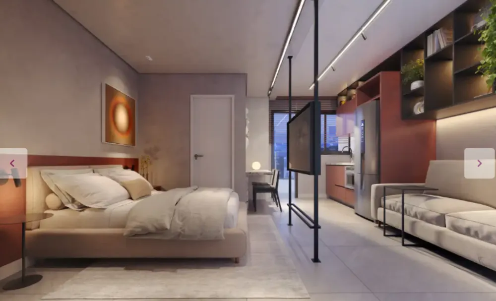 Apartamento, 1 quarto, 48 m² - Foto 3