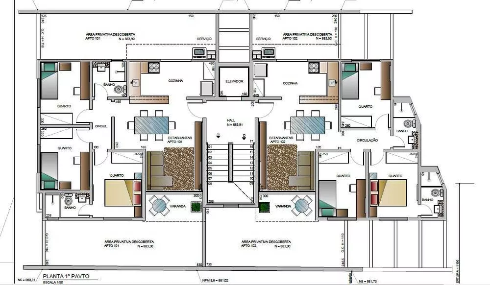 Apartamento à venda com 3 quartos, 110m² - Foto 14