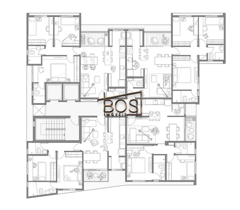 Cobertura, 3 quartos, 139 m² - Foto 10