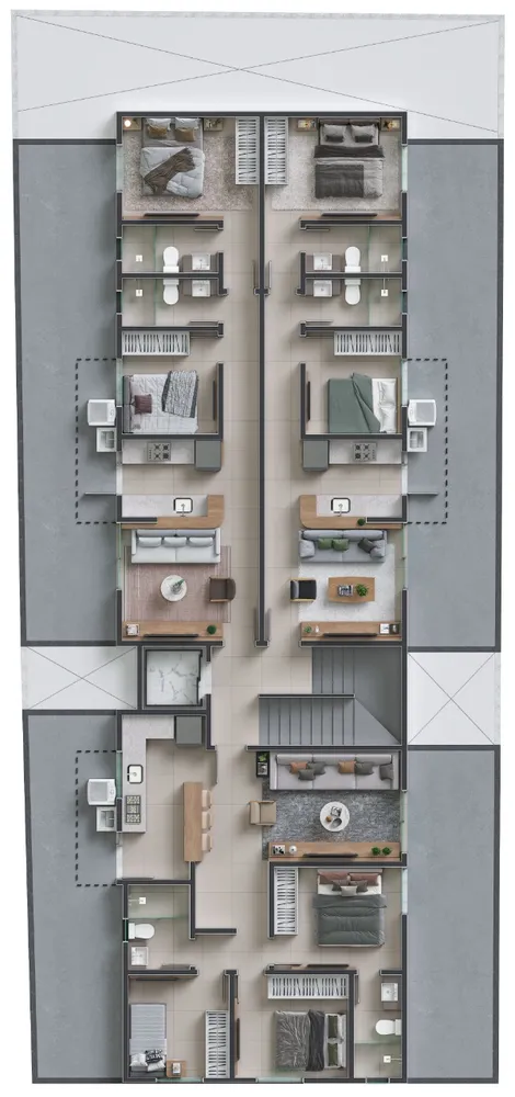 Apartamento, 2 quartos, 79 m² - Foto 3