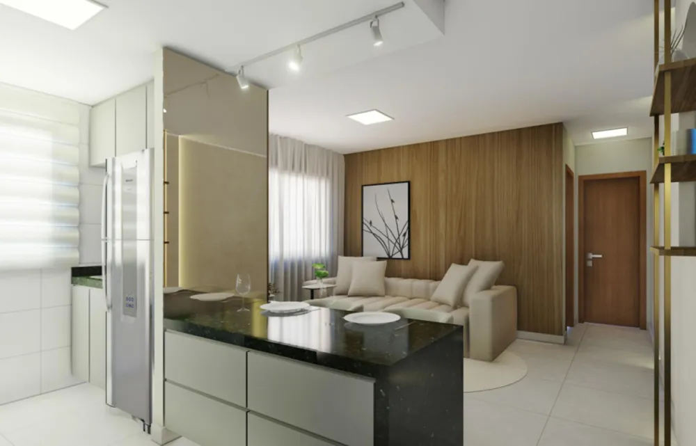 Apartamento, 2 quartos, 54 m² - Foto 2