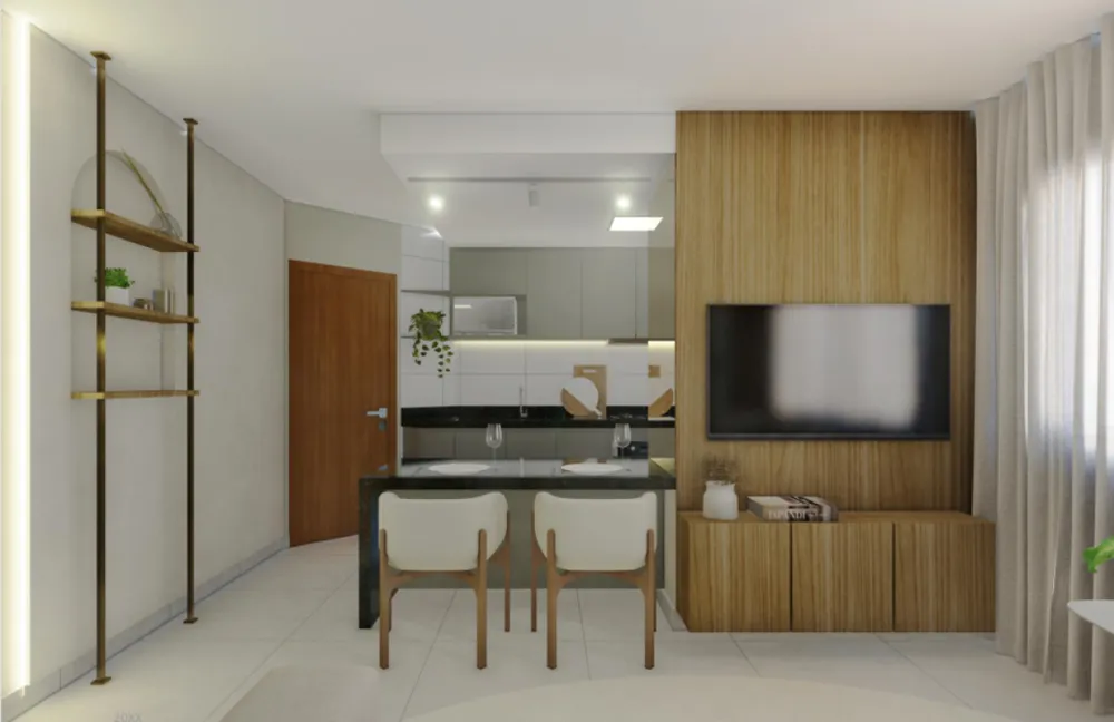 Apartamento, 2 quartos, 54 m² - Foto 3
