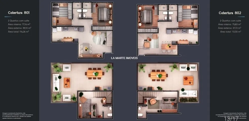 Apartamento, 2 quartos, 56 m² - Foto 4