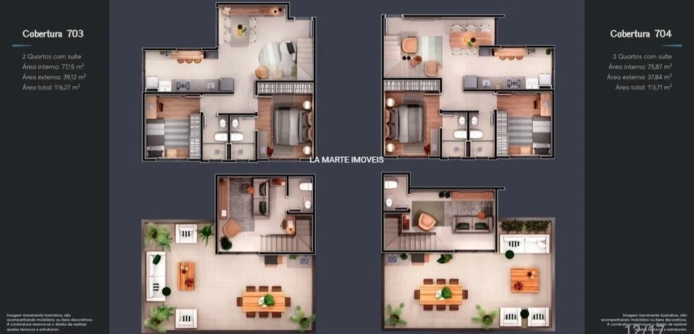 Apartamento, 2 quartos, 56 m² - Foto 5