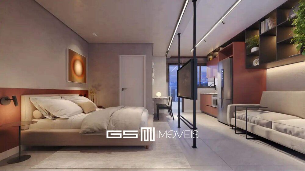 Apartamento à venda com 1 quarto, 30m² - Foto 3