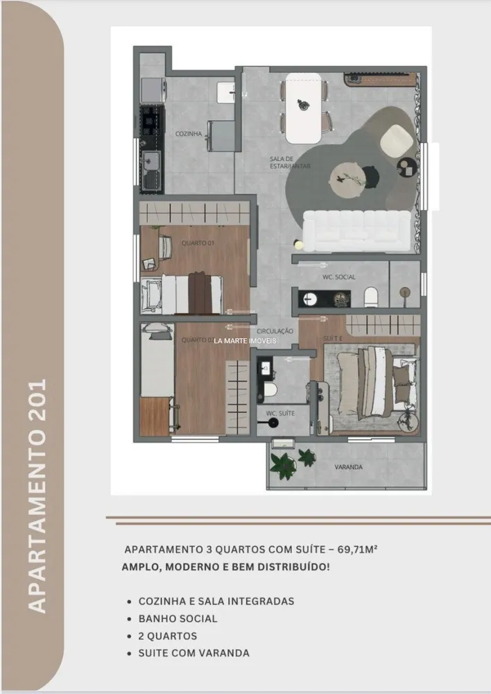Apartamento, 2 quartos, 112 m² - Foto 6