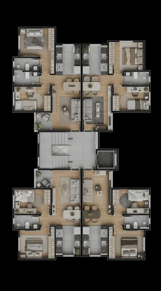 Apartamento, 2 quartos, 52 m² - Foto 2