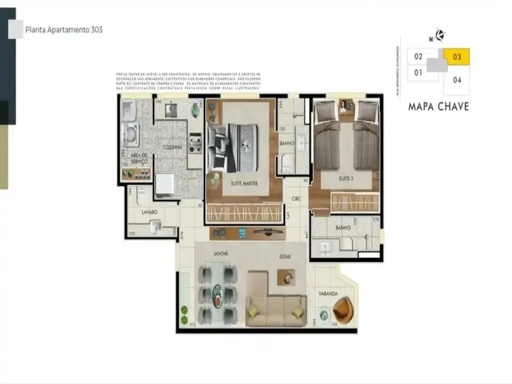 Apartamento, 2 quartos, 1200 m² - Foto 17