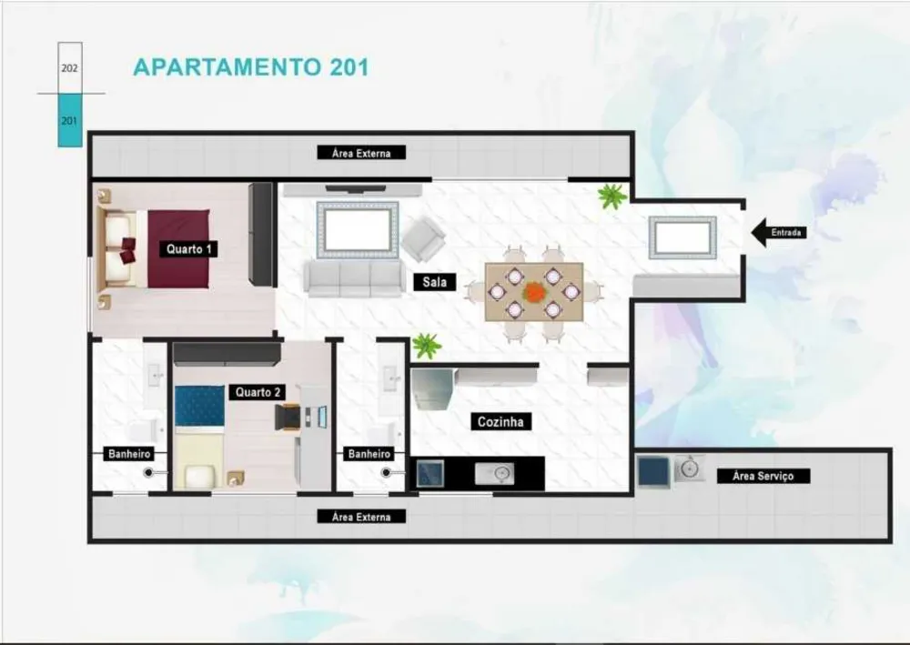 Apartamento, 3 quartos, 77 m² - Foto 7