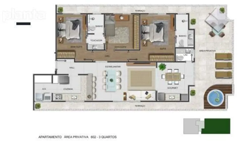 Apartamento, 3 quartos, 78 m² - Foto 6