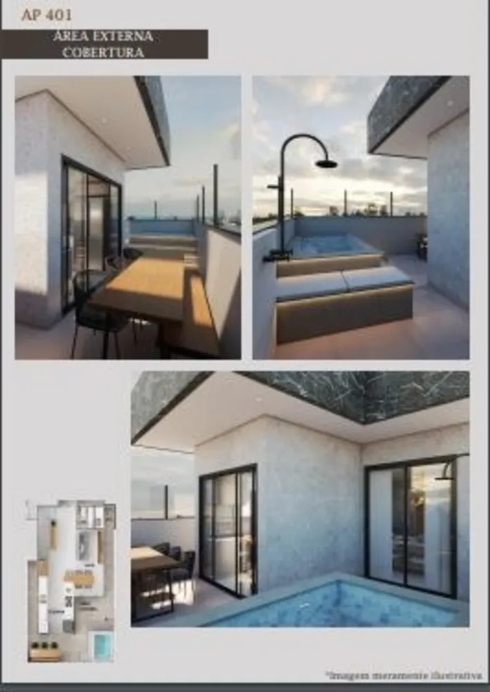 Cobertura, 3 quartos, 117 m² - Foto 3