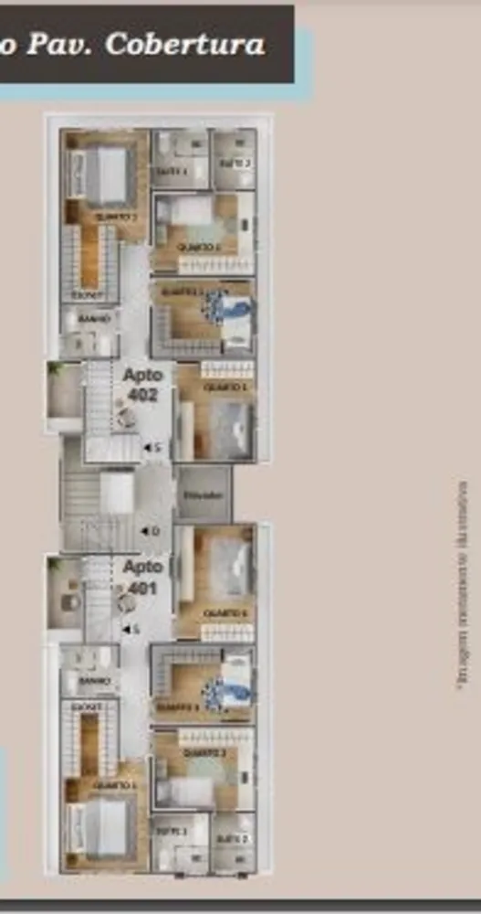 Cobertura, 3 quartos, 117 m² - Foto 4