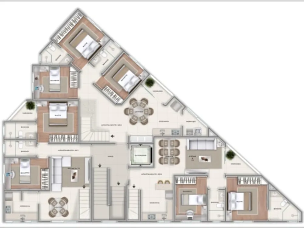 Apartamento, 2 quartos, 86 m² - Foto 3