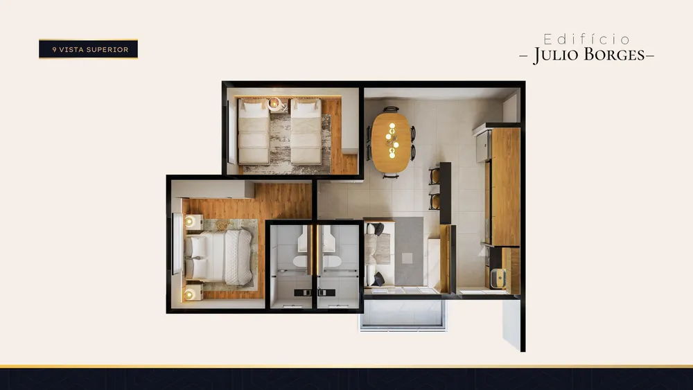 Cobertura, 2 quartos, 84 m² - Foto 7