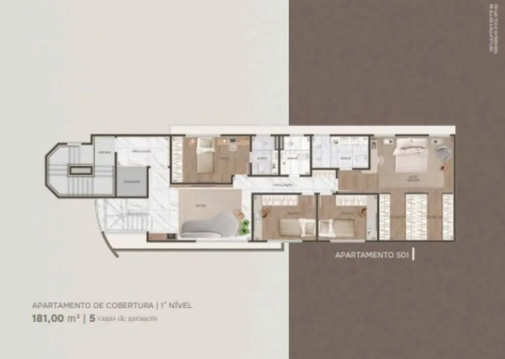Apartamento, 4 quartos, 136 m² - Foto 1