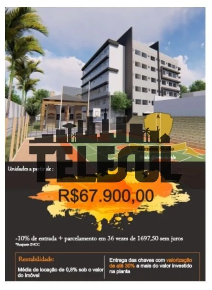 Apartamento, 1 quarto, 19 m² - Foto 9