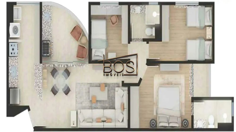 Apartamento, 3 quartos, 211 m² - Foto 7