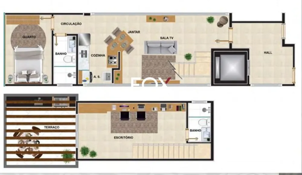 Cobertura, 2 quartos, 91 m² - Foto 11