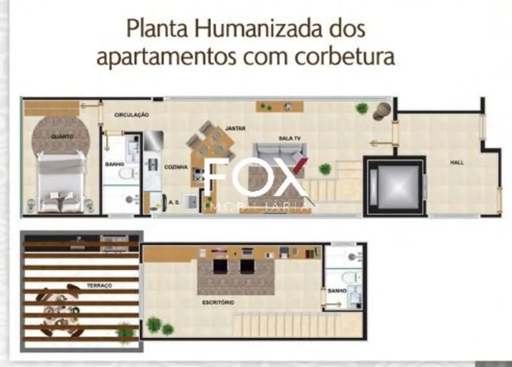 Cobertura, 2 quartos, 91 m² - Foto 8