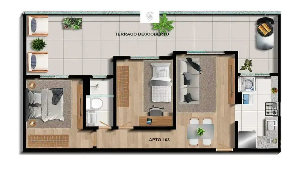 Apartamento, 2 quartos, 82 m² - Foto 5