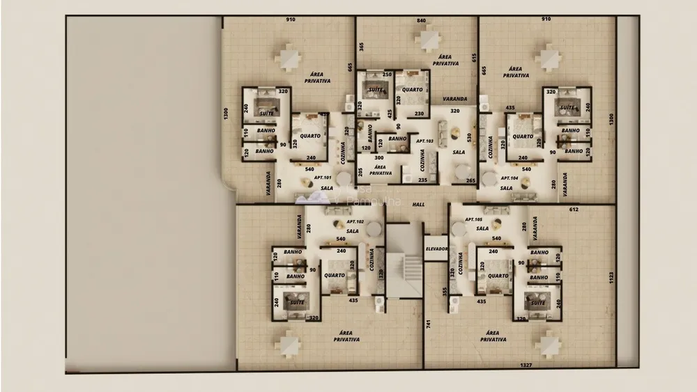 Apartamento, 2 quartos, 101 m² - Foto 4