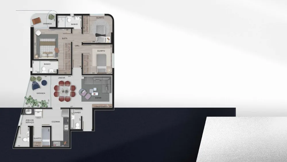 Apartamento, 3 quartos, 115 m² - Foto 5