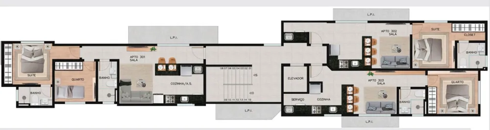 Apartamento, 2 quartos, 55 m² - Foto 5