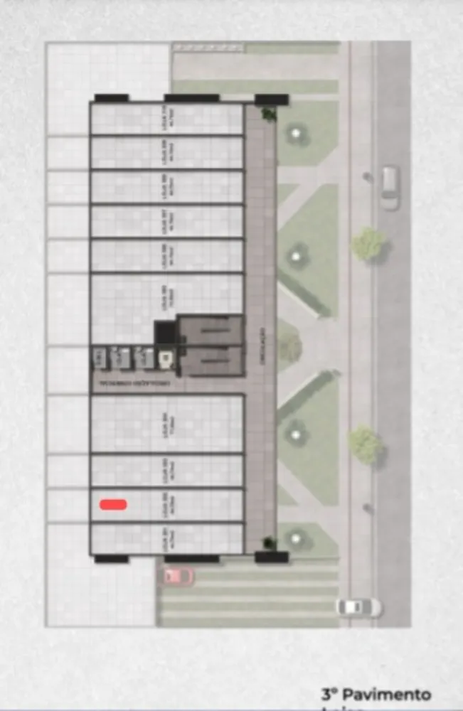 Loja-Salão, 45 m² - Foto 1