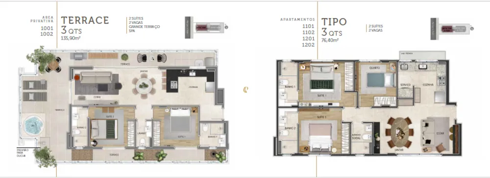 Apartamento, 3 quartos, 62 m² - Foto 19