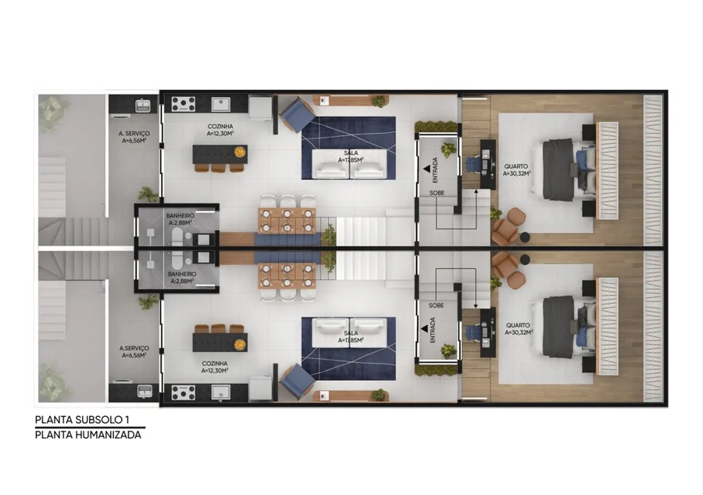 Casa, 2 quartos, 175 m² - Foto 11