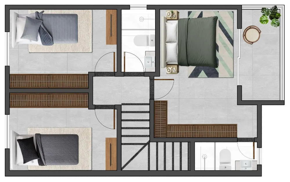 Casa, 3 quartos, 103 m² - Foto 8