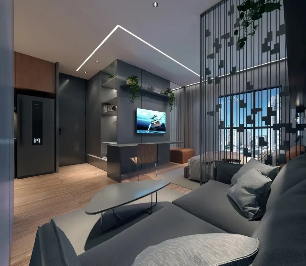 Apartamento, 1 quarto, 28 m² - Foto 1