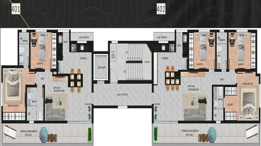 Apartamento, 2 quartos, 77 m² - Foto 5