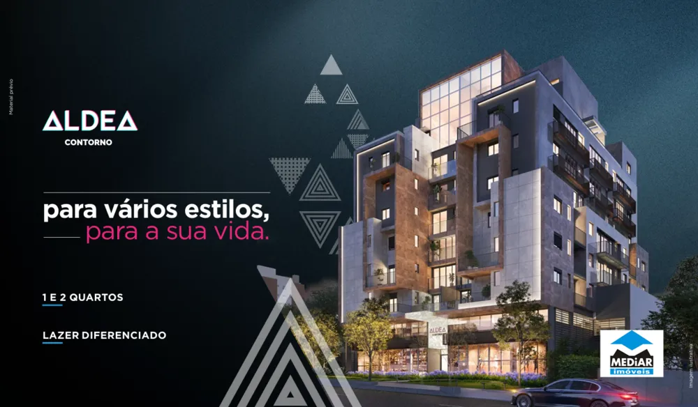 Apartamento, 1 quarto, 57 m² - Foto 1