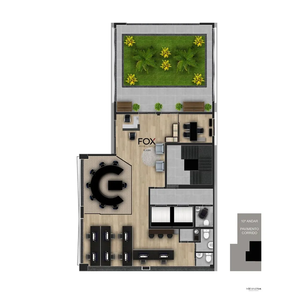 Sala-Conjunto, 203 m² - Foto 6