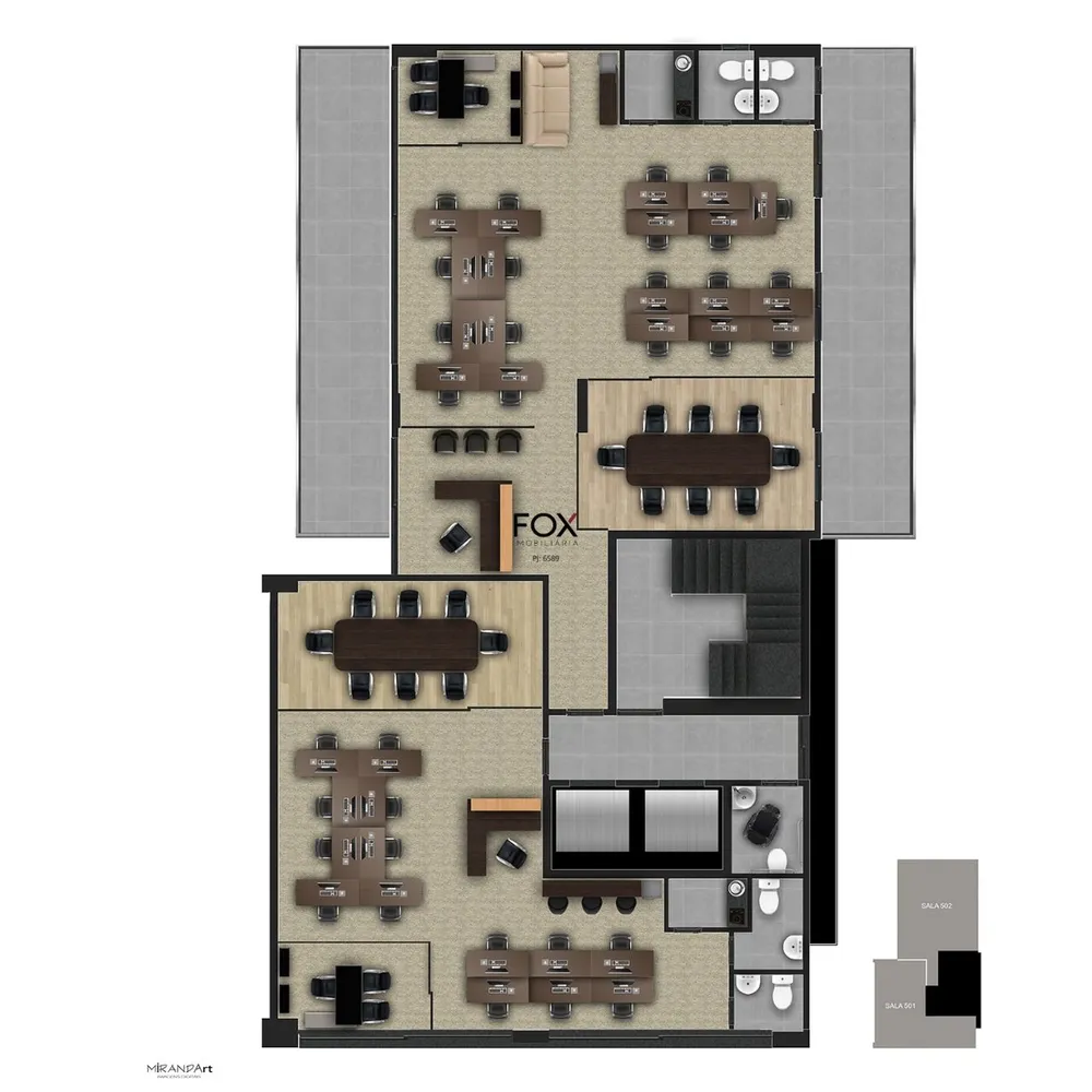 Sala-Conjunto, 203 m² - Foto 5