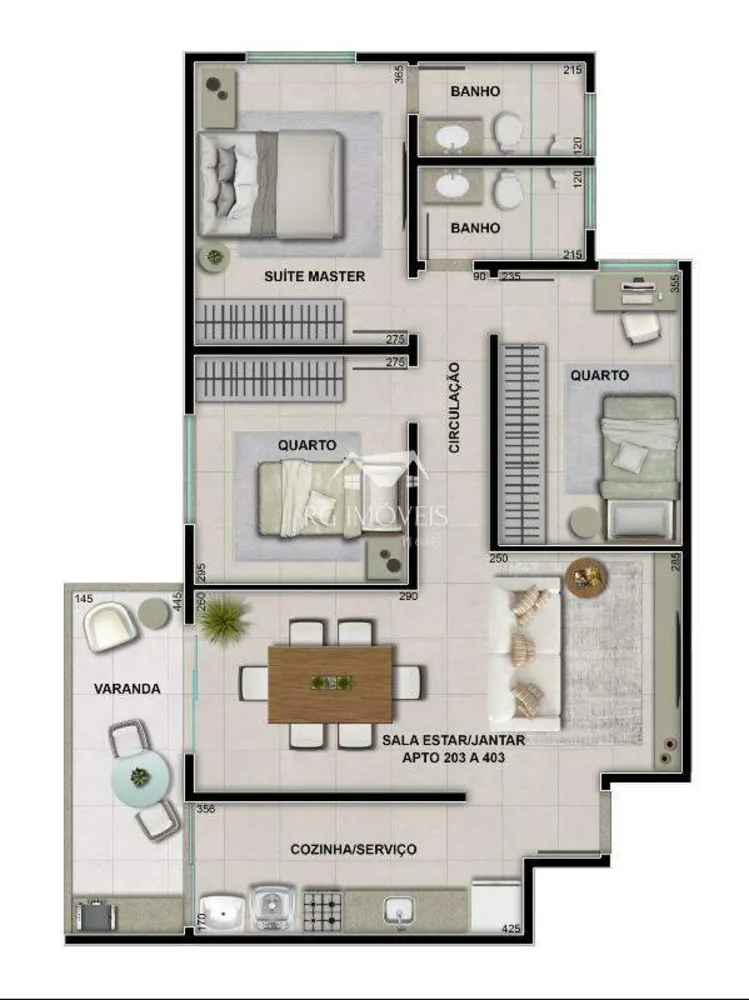 Apartamento, 3 quartos, 76 m² - Foto 11