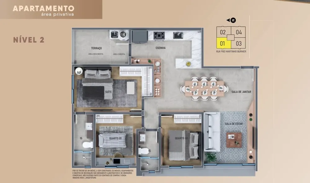 Cobertura, 3 quartos, 161 m² - Foto 12
