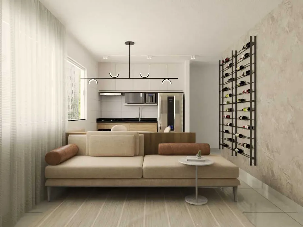 Apartamento, 2 quartos, 50 m² - Foto 1