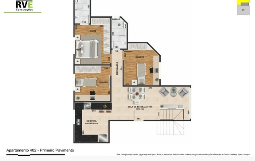 Apartamento, 3 quartos, 91 m² - Foto 9