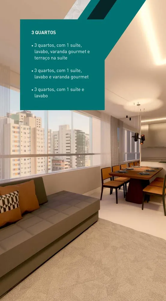 Apartamento, 3 quartos, 77 m² - Foto 1