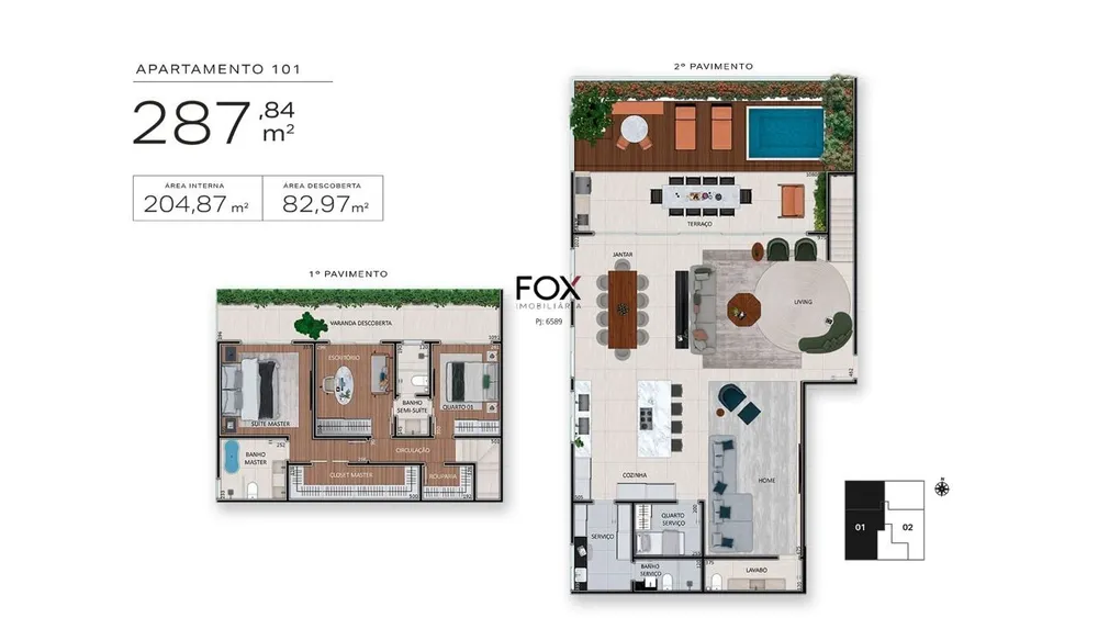 Apartamento, 3 quartos, 285 m² - Foto 7