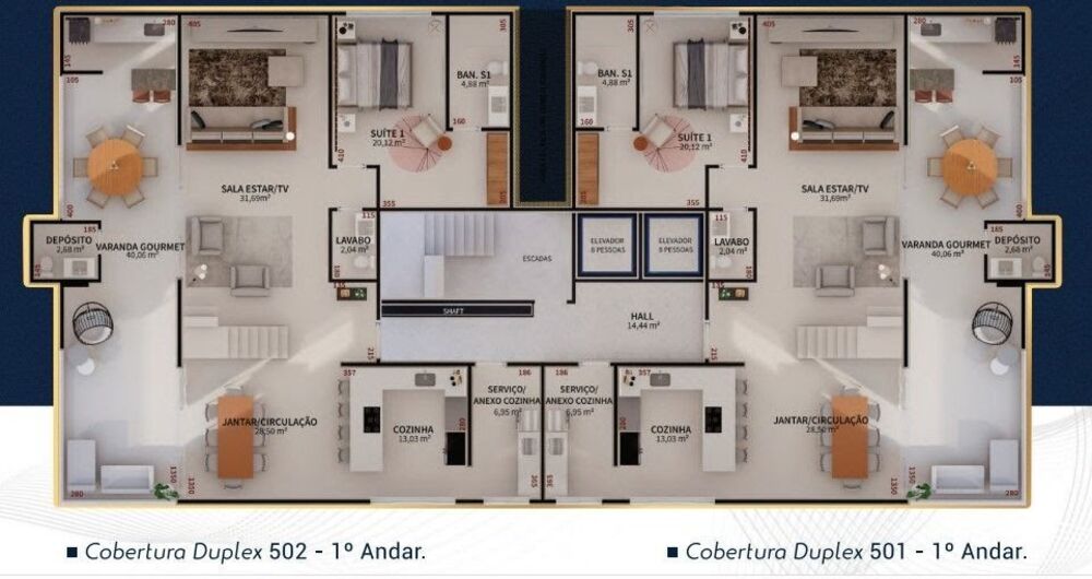 Cobertura à venda com 4 quartos, 295m² - Foto 4