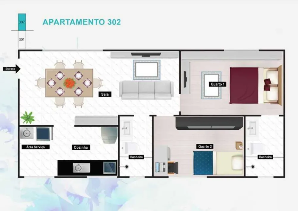 Apartamento, 2 quartos, 57 m² - Foto 13