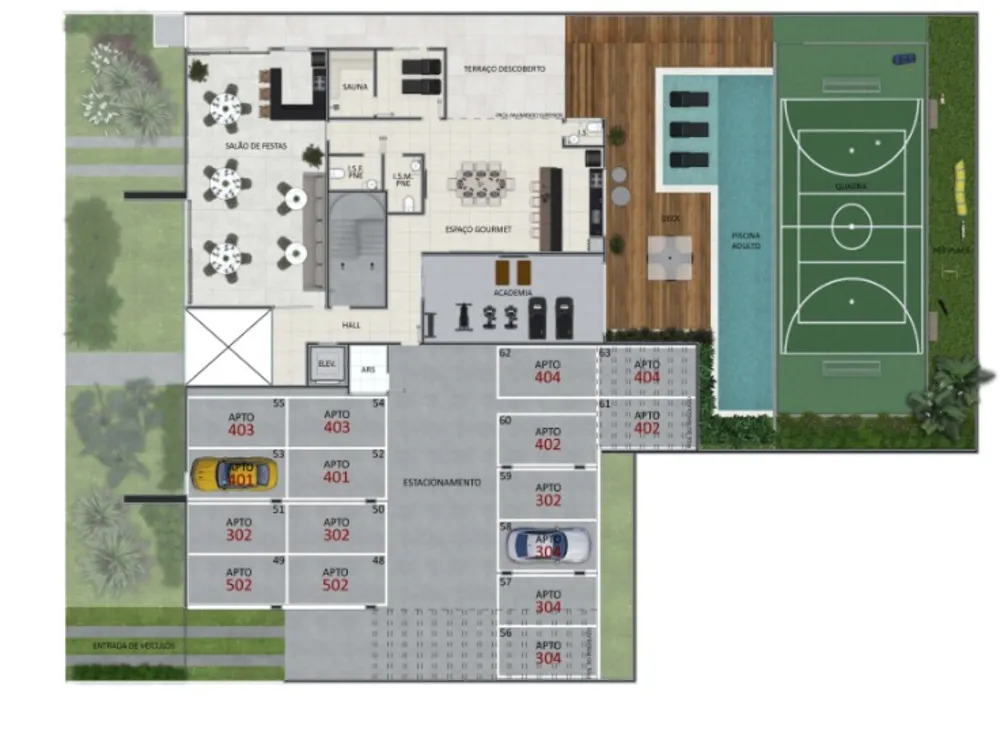 Apartamento, 3 quartos, 46 m² - Foto 10